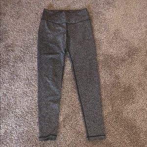 Grey long workout leggings
